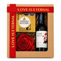 Caja Dulce Amor - Vino y chocolates